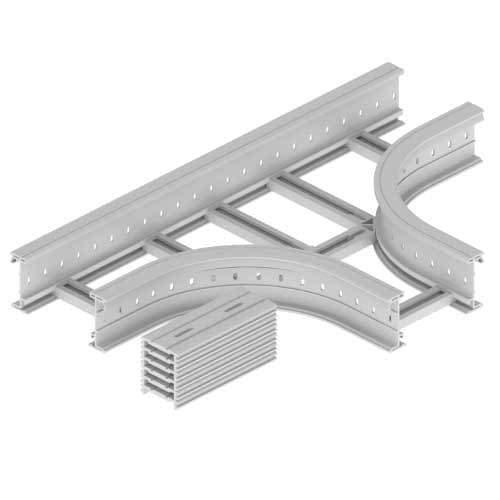 UNEX APARELLAJE ELEC UNY67338-04 67 DERIVAZIONE T GRIGIO 135X300 R300 U23