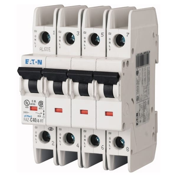 EATON EAO190835 FAZ-D13/4-NA INT.AUT. UL/CSA 4P 13A D 15