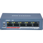 HIKVISION ITALY SRL - HIK301801291 DS-3E0105P-E/M SWITCH UNMAN 4 POE ECO