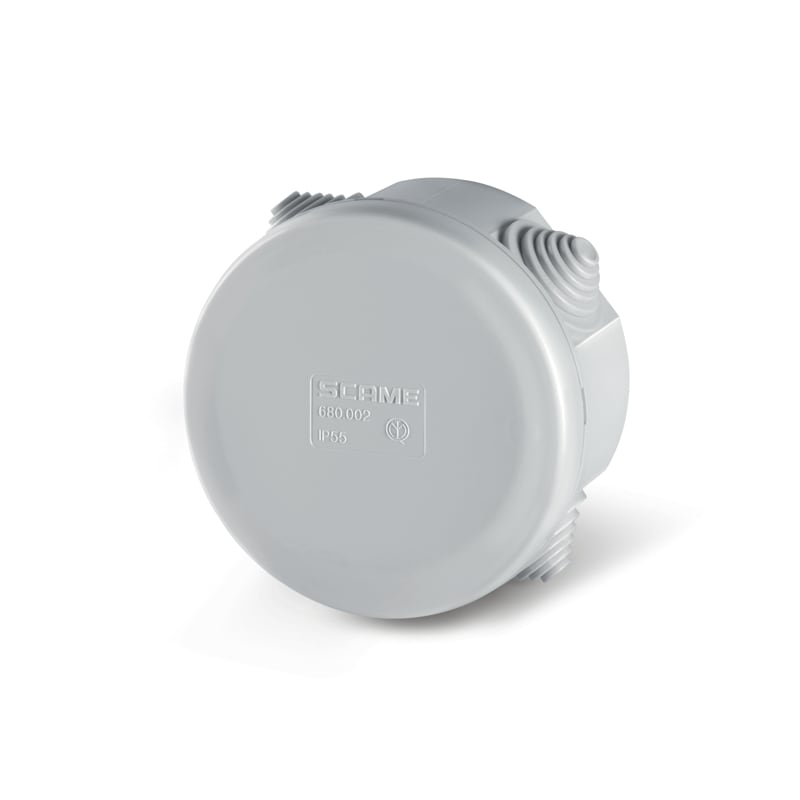 SCAME PARRE SPA - SCA680.002 SCATOLA DER. D.80 C/PAS.IP55