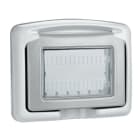 LEGRAND LEG680632 PLEXO VELA - PLACCA IP55 3M BIANCA