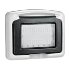 LEGRAND - LEG680633 PLEXO VELA - PLACCA IP55 3M GRIGIA