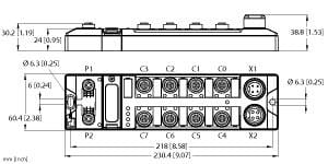 TURCK BANNER SRL - TUK6814012 TBEN-L4-16DXP