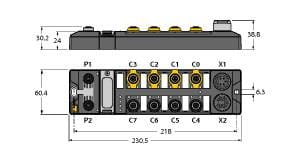 TURCK BANNER SRL TUK6814053 TBPN-L1-FDIO1-2IOL