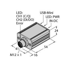TURCK BANNER SRL TUK6825482 USB-2-IOL-0002
