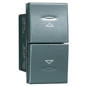 LEGRAND - LEG682745 VELA SCURA - 2 PULSANTI NO INTERBLOCCATI