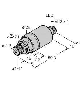 TURCK BANNER SRL TUK6833753 PC010V-204-2UPN8X-H1141