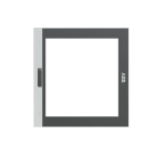 ABB SPA - ABBQ855G808 SPEEL IP43-SPEEM IP55 P. VETRO 800X800