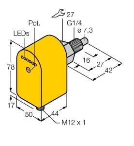TURCK BANNER SRL TUK6870082 FCS-G1/4A4P-AP8X-H1141