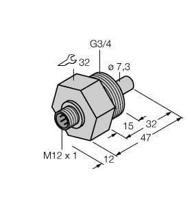 TURCK BANNER SRL TUK6870306 FCS-G3/4A4-NA-H1141