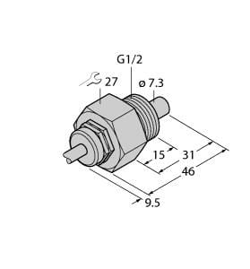 TURCK BANNER SRL TUK6870412 FCS-G1/2A4-NA/D100