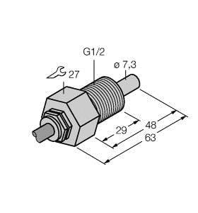 TURCK BANNER SRL TUK6870418 FCS-GL1/2A4-NA/D100