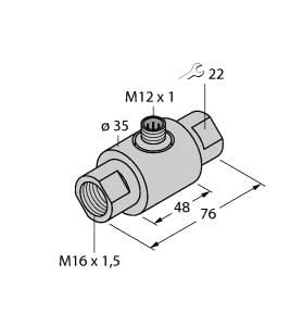 TURCK BANNER SRL TUK6870631 FCI-D09A4-NA-H1141/M16