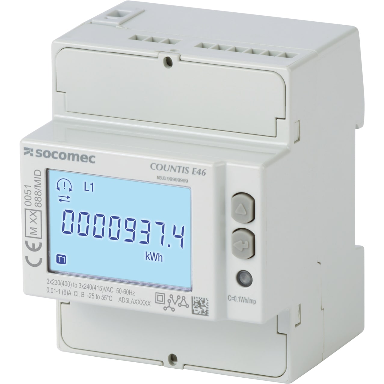 SOCOMEC SOC48503068 COUNTIS E46 3F TA/1&5A MULTITARIFFA M-BU