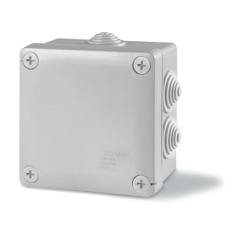 SCAME PARRE SPA SCA689.004 SCATOLA DER.100X100 C/PAS.IP55 SCABOX