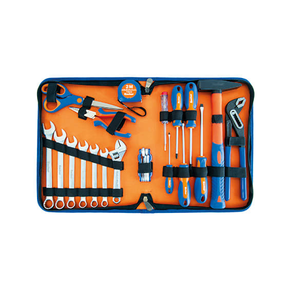 ABC TOOLS SPA - ABCN68932400 ASS. 24 UTENSILI + BUSTA