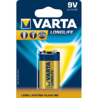 VARTA CONSUMER BATT VAT4122101411 9V (9 VOLT) LONGLIFE X1