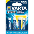 VARTA CONSUMER BATT - VAT04903121414 AAA (MINISTILO) LONGLIFE POWER X4