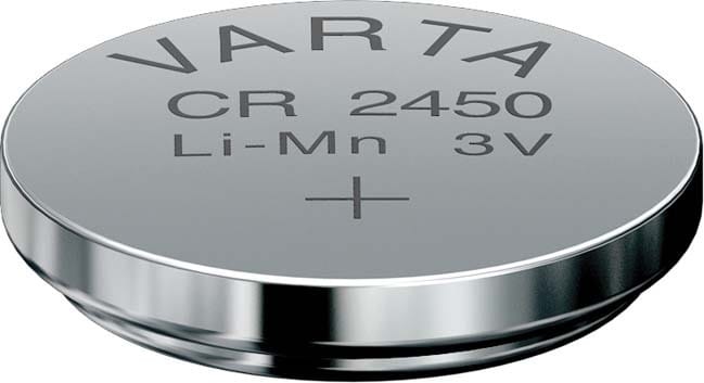 VARTA CONSUMER BATT VAT06450101402 CR 2450 (LITIO) - DOPPIO BLISTER