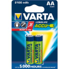 VARTA CONSUMER BATT VAT56706101402 AA RECHARGE ACCU POWER X2 (2.100 MAH)