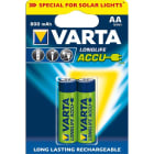 VARTA CONSUMER BATT VAT56736101402 AA RECHARGE ACCU SOLAR X2 (800 MAH)