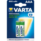 VARTA CONSUMER BATT VAT58398101402 AAA RECHARGE ACCU PHONE X2 (800 MAH)
