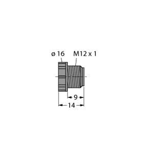 TURCK BANNER SRL - TUK100034822 VS-M12-PWR