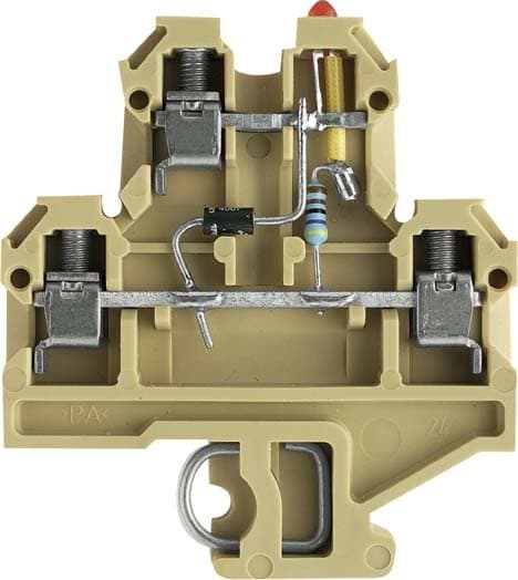 WEIDMULLER WEI0539060000 DK 4/35 LD 24VDC CSA A1
