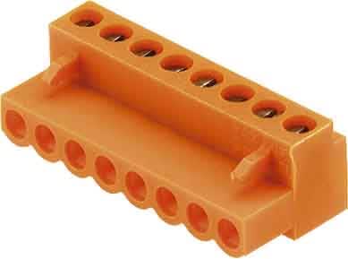 WEIDMULLER - WEI1716380000 BL 5.08/08/180 SN OR BX