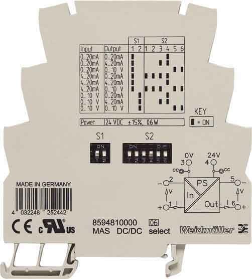 WEIDMULLER WEI8594810000 MAS DC/DC SELECT