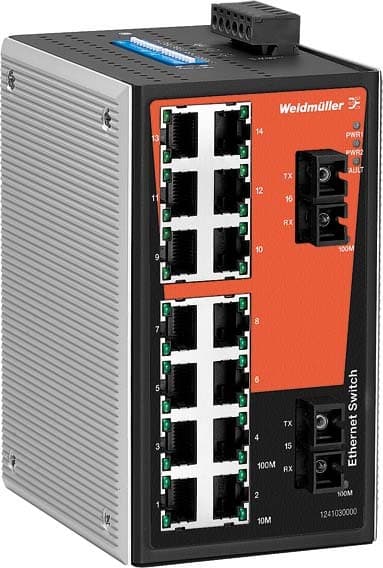 WEIDMULLER WEI1241030000 IE-SW-VL16-14TX-2SC