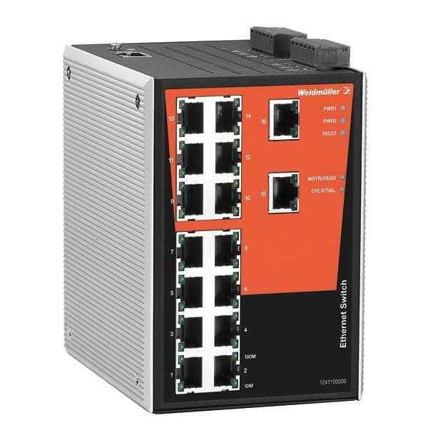 WEIDMULLER WEI1241100000 IE-SW-PL16M-16TX