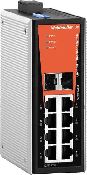 WEIDMULLER WEI1241280000 IE-SW-VL08-6GT-2GS