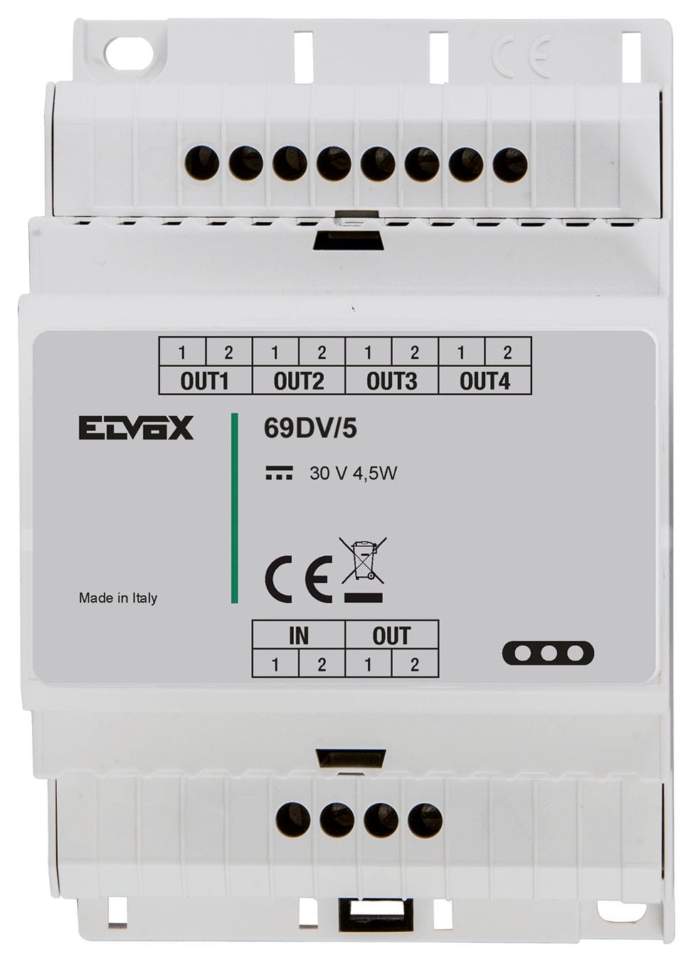VIMAR SPA - VIW69DV/5 DIVISORE DI MONTANTE IN 4 LINEE CAT5