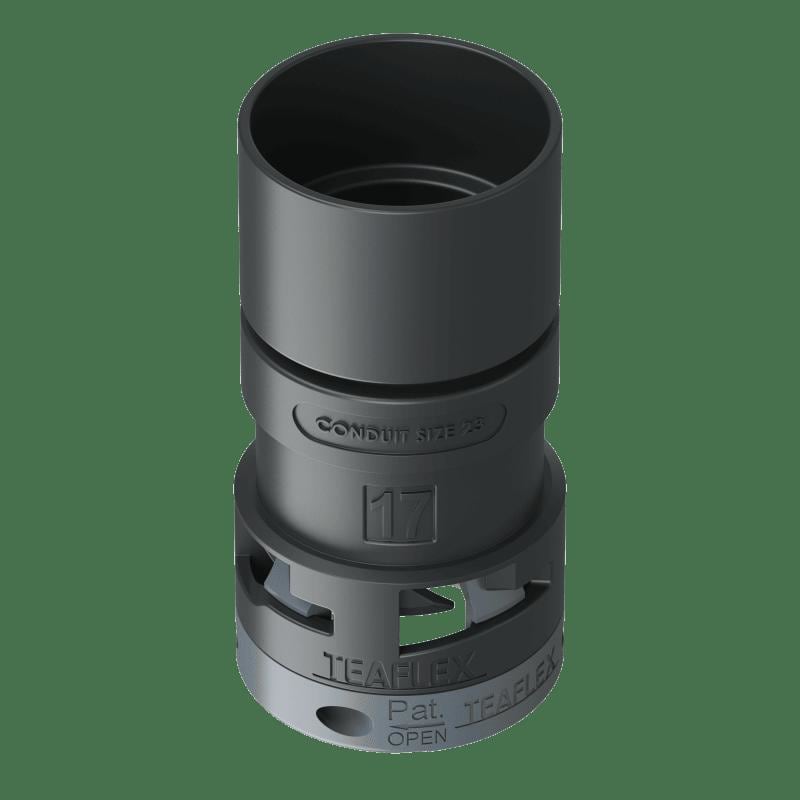 TEAFLEX TEA6BAD2317 RACC.ADATTATORE NERO IP66 2317