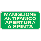 OCMEI SRL - OCM6CR-L-1735-A CARL.LUM 220X100MM MANIGL.ANTIP.