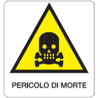 OCMEI SRL - OCM6CR102-B CART.330X350MM PERICOLO DI MORTE