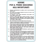 OCMEI SRL OCM6CR1100-B CART.330X470MM NORME PRIMO SOCCORSO