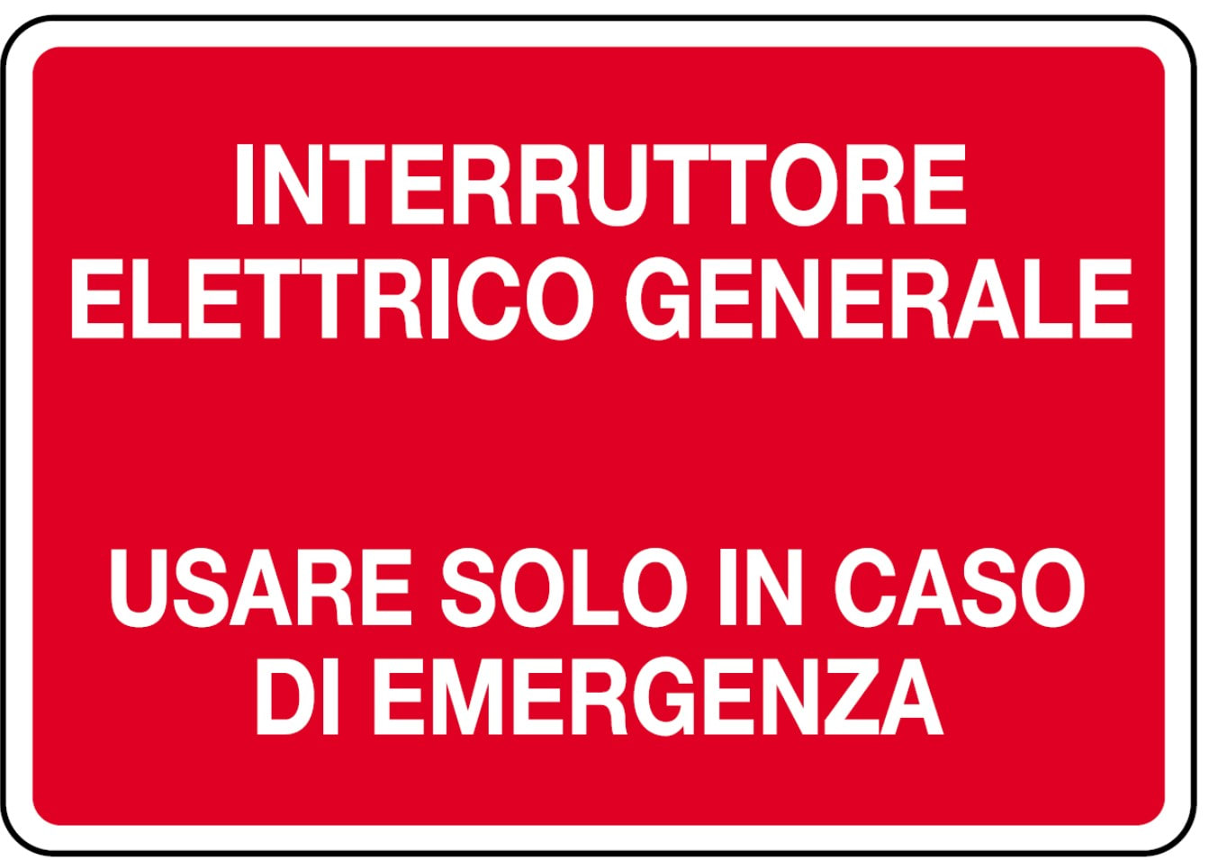 OCMEI SRL - OCM6CR1336-A CART.200X150MM INT.EL.GEN.SOLO EMER