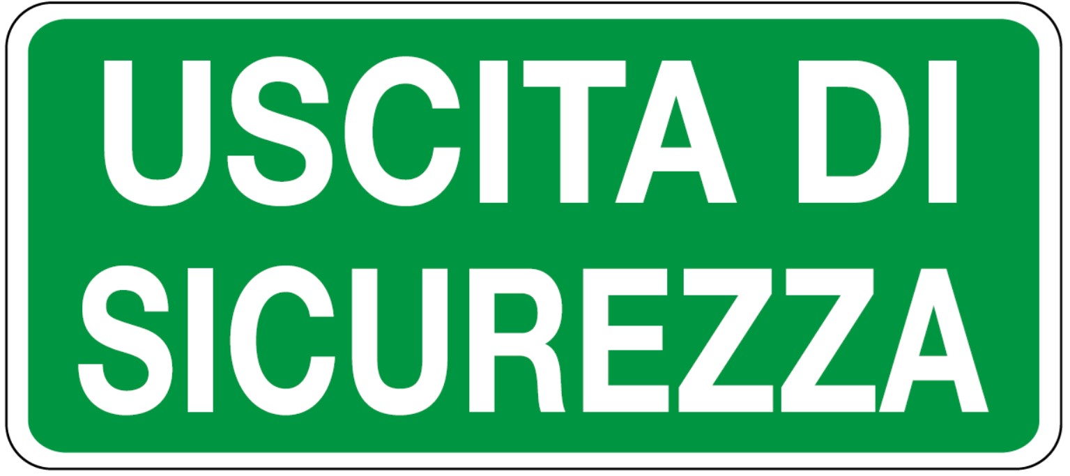 OCMEI SRL - OCM6CR1732-A CART.220X100MM USCITA DI SICUREZZA