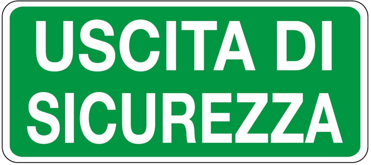 OCMEI SRL - OCM6CR1732-A CART.220X100MM USCITA DI SICUREZZA