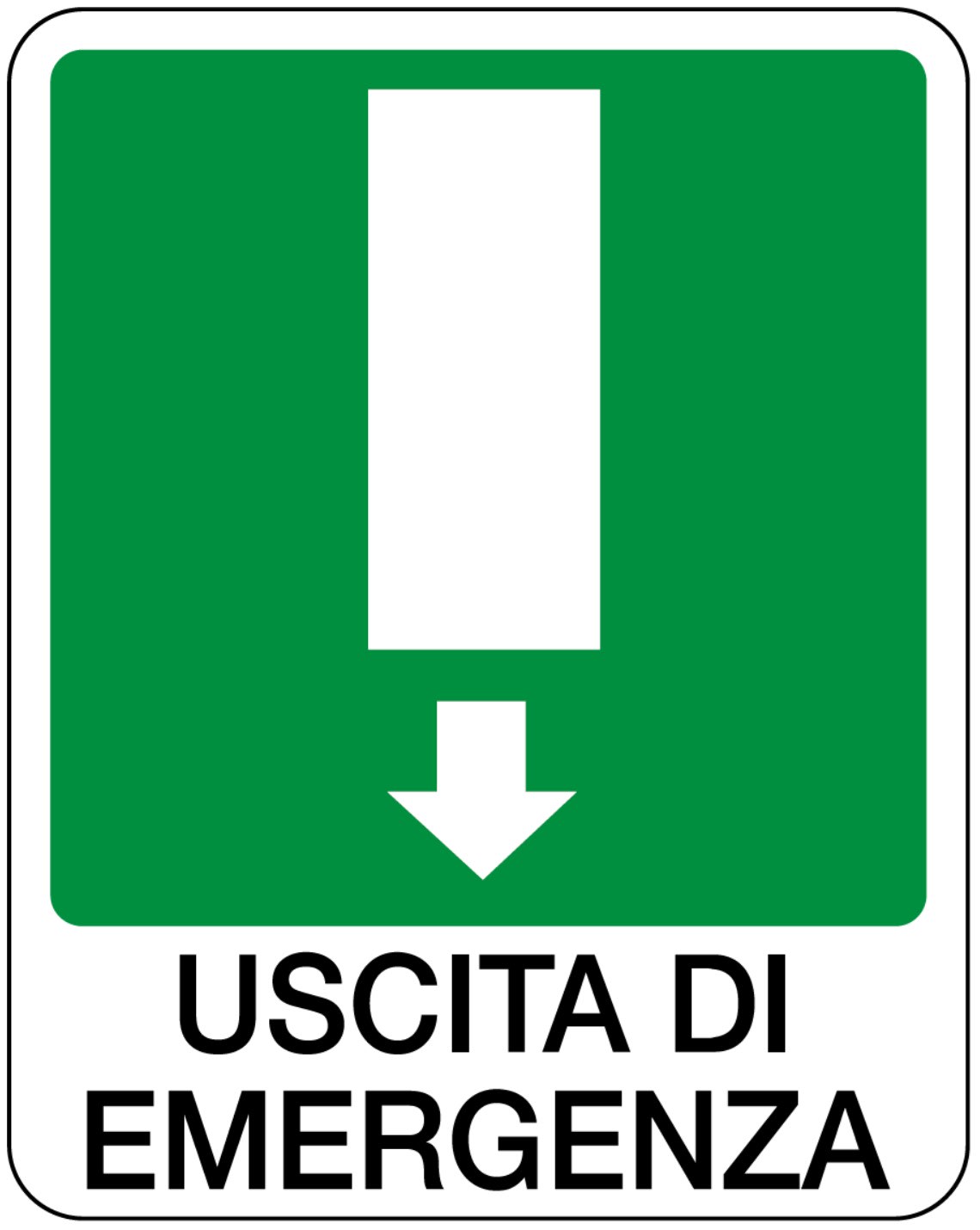 OCMEI SRL - OCM6CR1752-B CART.250X310MM USCITA EMERGENZA