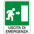 OCMEI SRL - OCM6CR1761-A CART.110X140MM USCITA EMERGENZA DX