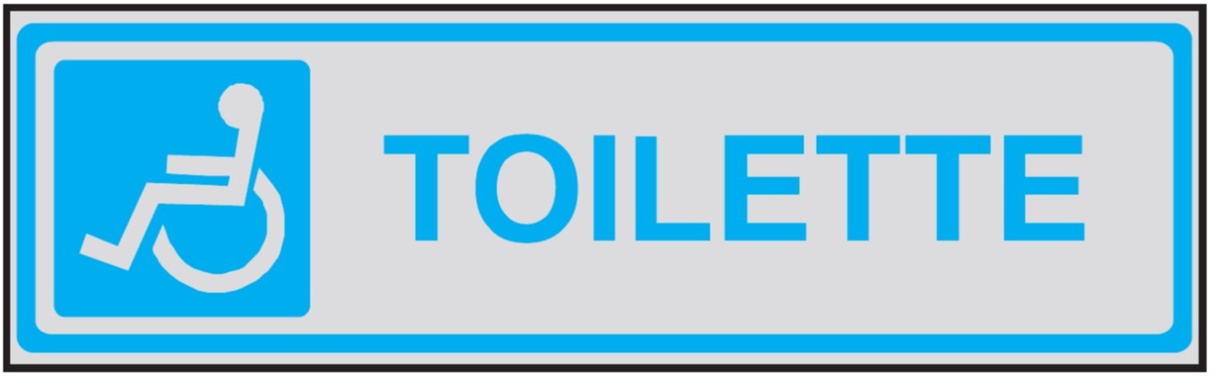 OCMEI SRL OCM6CR2190-A ADES.165X50MM CF10-TOILETTE DISABIL
