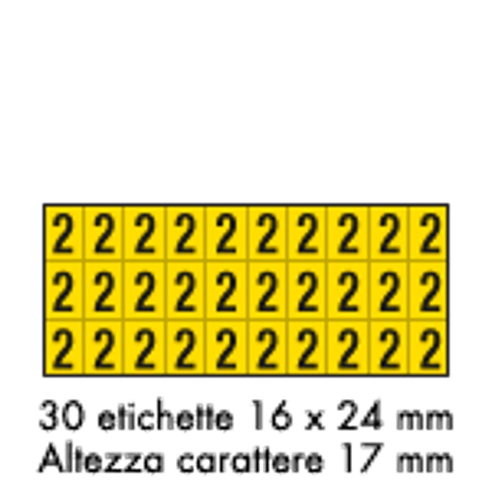 OCMEI SRL OCM6CR2600-2-GN FOGLIO LETT.-NUM. MM 175X80 (CF.10)