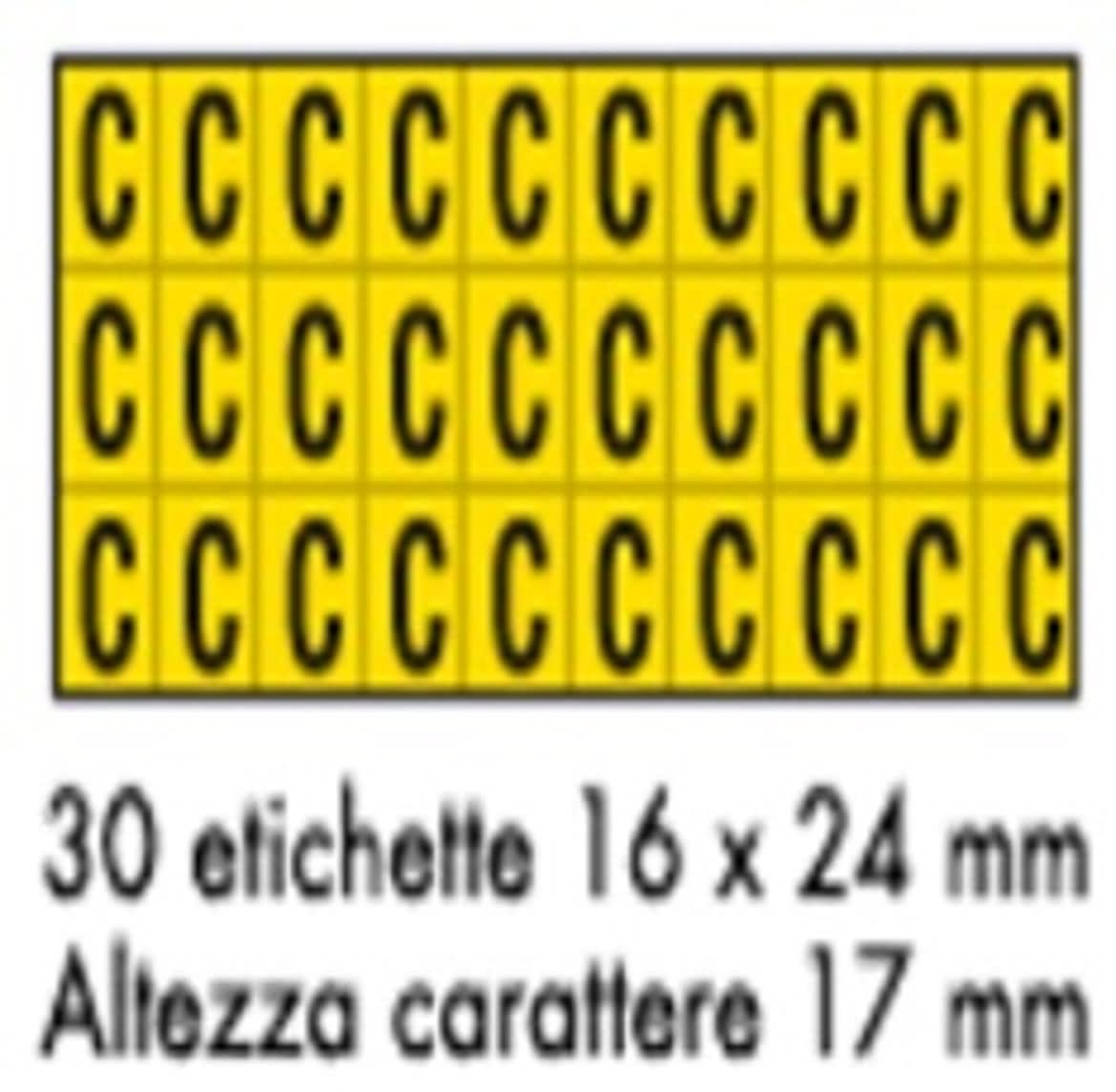 OCMEI SRL - OCM6CR2600-C-GN FOGLIO LETT.-NUM. MM 175X80 (CF.10)