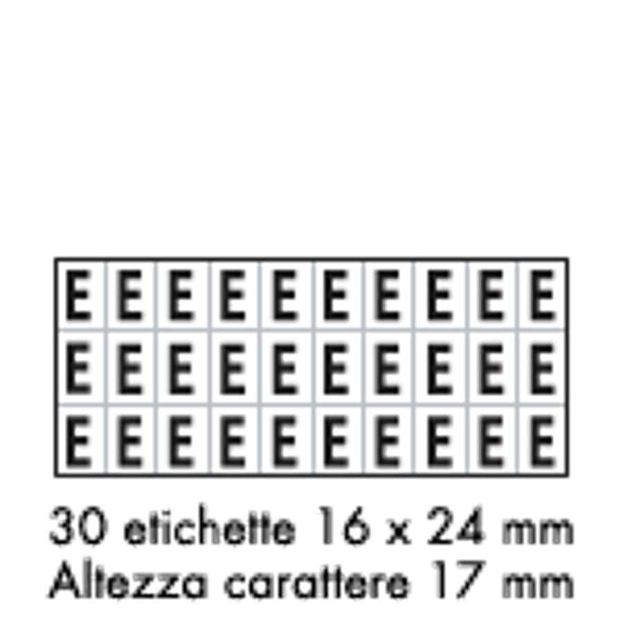 OCMEI SRL OCM6CR2600-E-TN FOGLIO LETT.-NUM. MM 175X80 (CF.10)