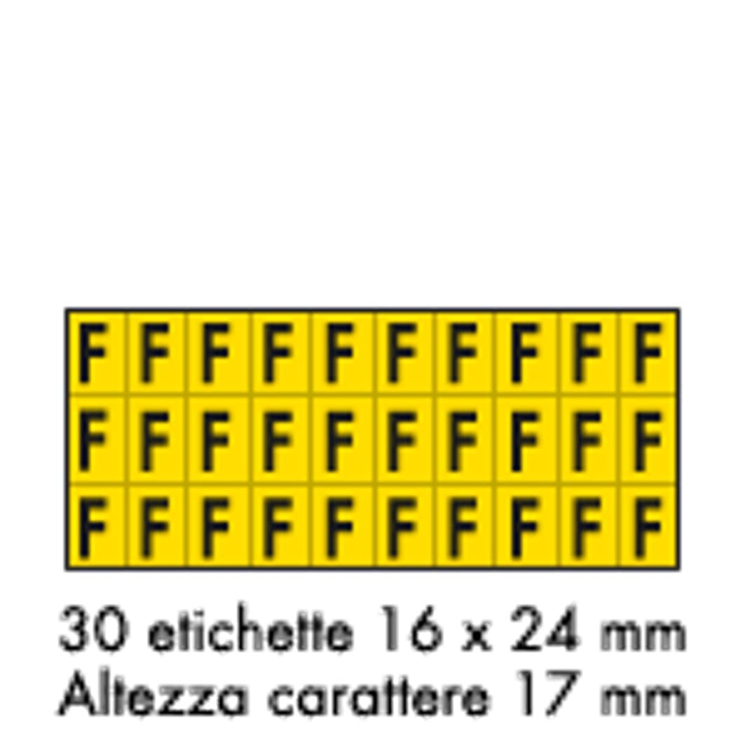 OCMEI SRL OCM6CR2600-F-GN FOGLIO LETT.-NUM. MM 175X80 (CF.10)