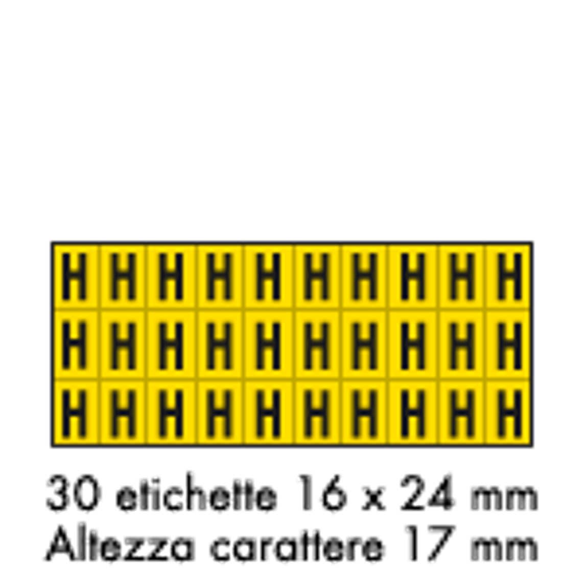 OCMEI SRL - OCM6CR2600-H-GN FOGLIO LETT.-NUM. MM 175X80 (CF.10)