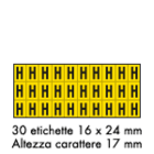OCMEI SRL OCM6CR2600-H-GN FOGLIO LETT.-NUM. MM 175X80 (CF.10)